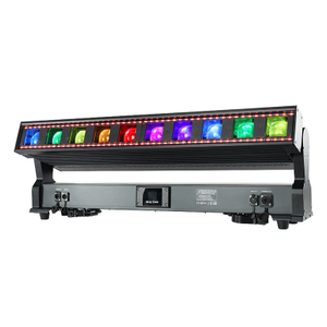 IP 10x60w RGBW Zoom LED Bar With Backcolor