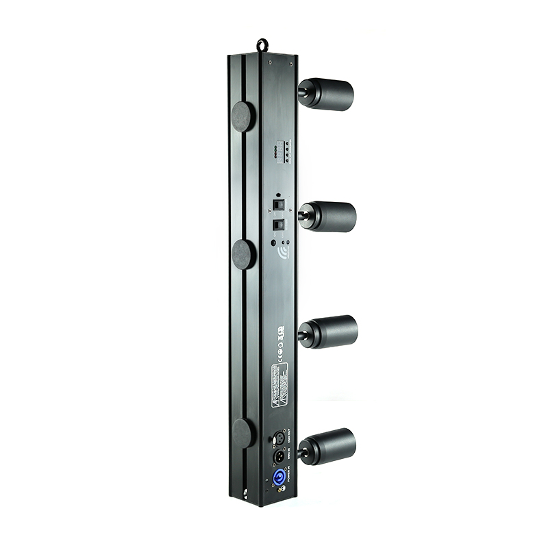 Battery 4*10W LED Bar Zoom