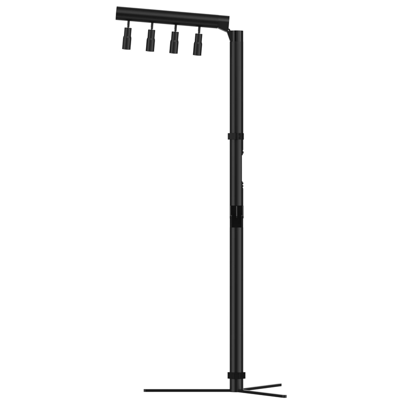 IP Portable Rechargeable LED Pole Light with DMX, Wireless, and WiFi Control