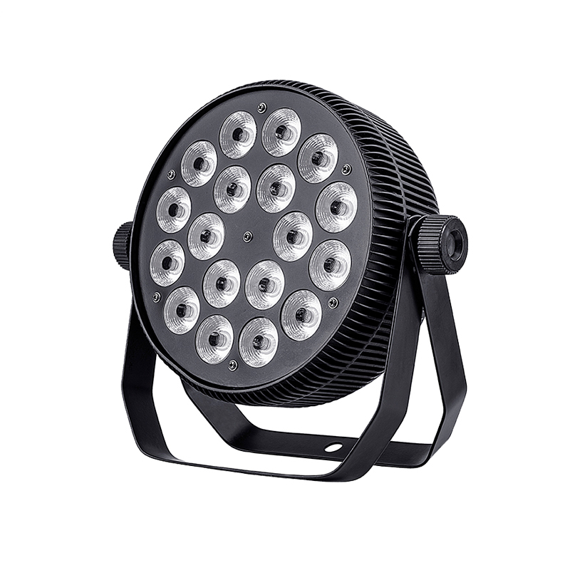  Flat Aluminium 18pcs*10W RGBW Led Par Light 