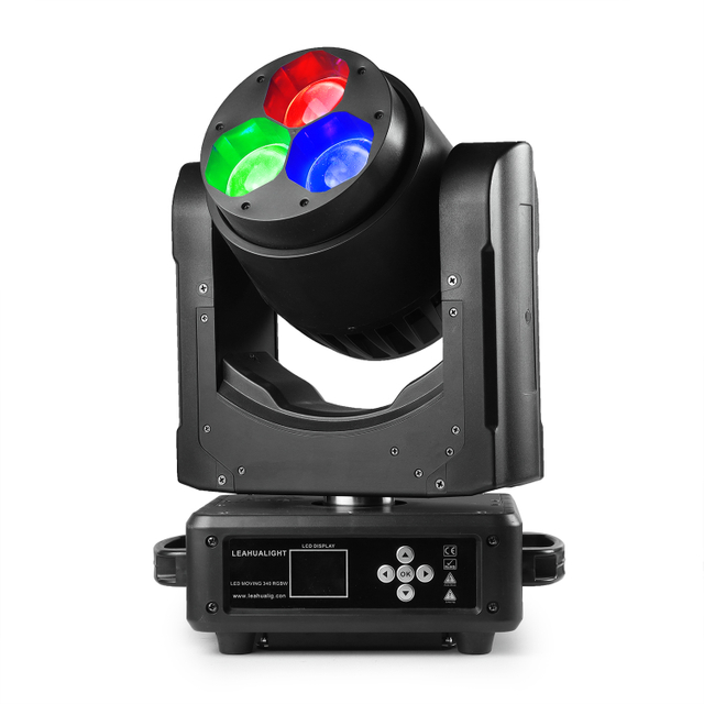 3x40W RGBW LED Zoom Moving Head Light