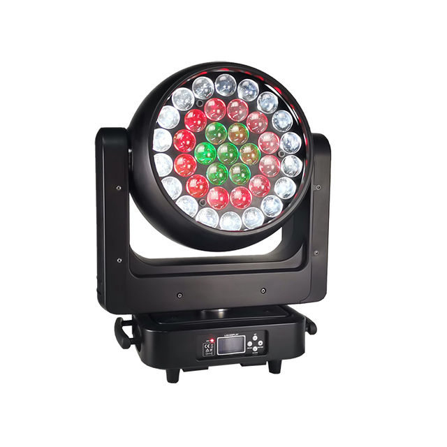 37x25W RGBW Zoom LED Moving Head Lighting