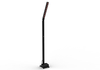 Battery LED 9pcs RGBWA+UV High Mast Light